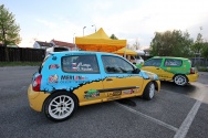 Rallye Český Krumlov: Čtvrteční odpoledne na Výstavišti v Českých Budějovicích